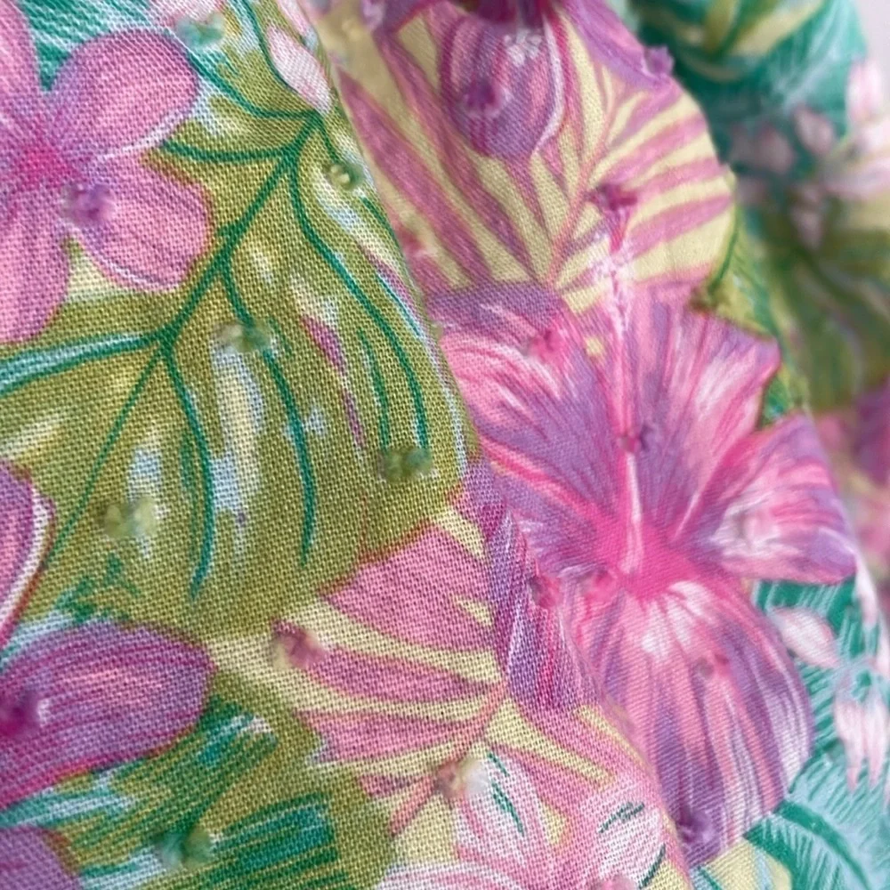 Floral Button-Down Dress size Baby girl 2T